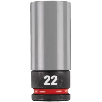 Cenový Hit Hlavice průmyslová MILWAUKEE SHOCKWAVE 1/2" 22 mm pro automobily