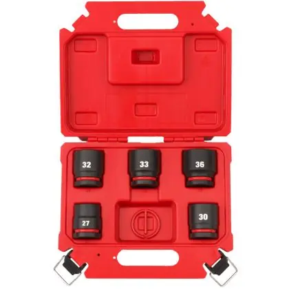 Aktuální Sada průmyslových hlavic MILWAUKEE SHOCKWAVE 1" 5 ks