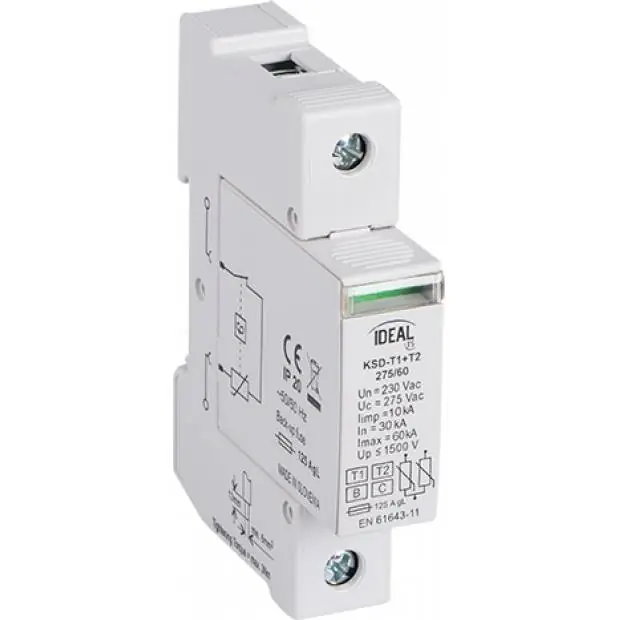 Cenová Bomba Kanlux KSD-T1+T2 275/60 1P Přepěťová ochrana 23923