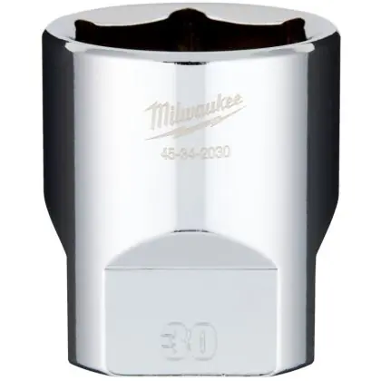 Hlavice nástrčná MILWAUKEE 1/2" 30 mm Dokud Zásoby Vydrží