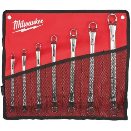 Doprava Zdarma Sada oboustranných očkových klíčů MILWAUKEE 7 ks