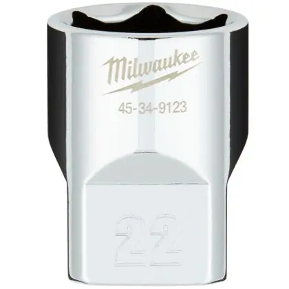 Značkový Hlavice nástrčná MILWAUKEE 1/2" 22 mm