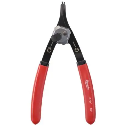 Kleště na pojistné kroužky s rovnými hroty MILWAUKEE 1,8 mm Pouze Dnes