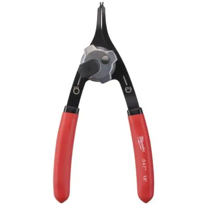 Aktuální Kleště na pojistné kroužky s rovnými hroty MILWAUKEE 1,2 mm