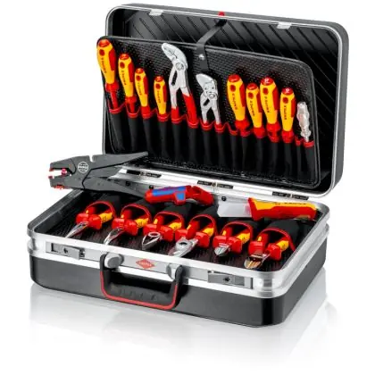 Sada nářadí pro elektroniku KNIPEX Elektro v kufru Vision24 002120 Akční Nabídka
