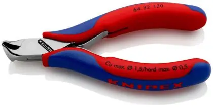 Nová Kolekce Kleště KNIPEX štípací čelní pro elektroniku 6432120