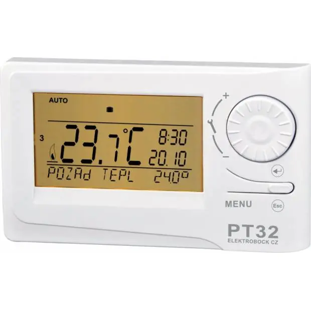 Termostat pro ovládání kotlů PT32 Elektrobock Akční Nabídka