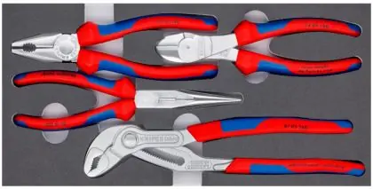 Autentický Sada kleští KNIPEX 002001V17