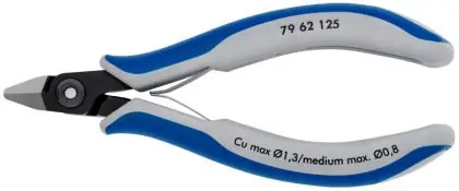Horká Nabídka Boční štípací kleště pro elektroniku KNIPEX 7962125