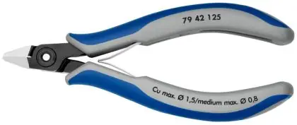 Boční štípací kleště pro elektroniku KNIPEX 7942125 Cenově Výhodný