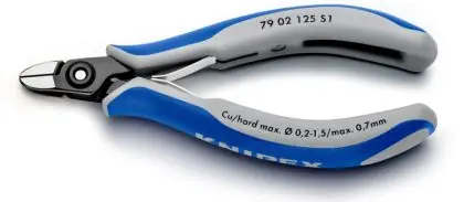 Boční štípací kleště pro elektroniku KNIPEX 7902125S1 Omezená Nabídka