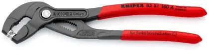 Omezená Nabídka Kleště na sponky s pružícími pásy KNIPEX 8551180A