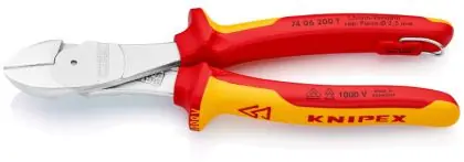 Kleště KNIPEX štípací boční - silové 7406200T Tovární Cena