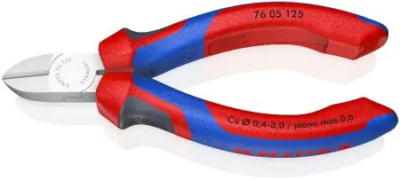 Štípací kleště KNIPEX pro elektromechaniky 7605125 Originální