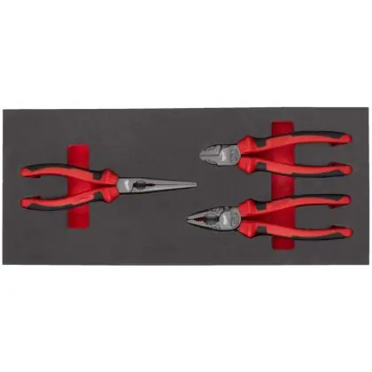 Pěnová vložka MILWAUKEE se sadou kleští 3 ks Doprava Zdarma