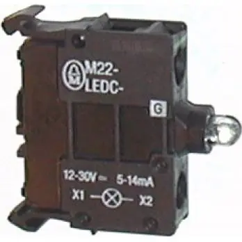 M22-LEDC-G Prvek LED, 12-30V AC/DC, 8-15mA, zelený Akce