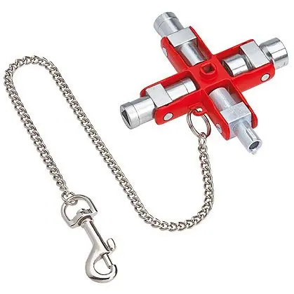 Vrácení Zdarma Klíč na rozvodné skříně univerzální KNIPEX 001106