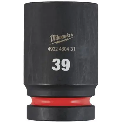 Hlavice průmyslová MILWAUKEE SHOCKWAVE 1" 39 mm prodloužená Výhodná Nabídka