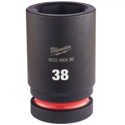 Hlavice průmyslová MILWAUKEE SHOCKWAVE 1" 38 mm prodloužená Novinka