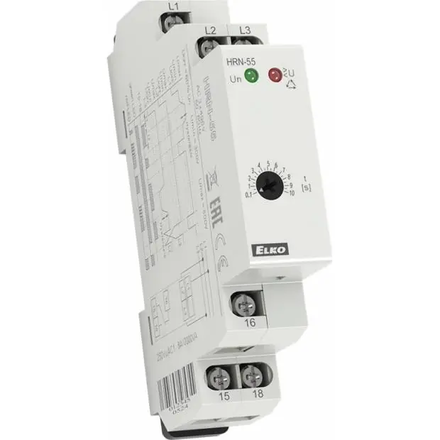 Termostat na DIN lištu TER-3E 1NO 3843 Vysoce Kvalitní