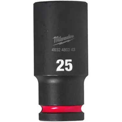 Jen Po Omezenou Doba Hlavice průmyslová MILWAUKEE SHOCKWAVE 1/2" 25 mm prodloužená