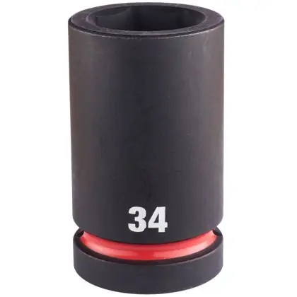 Hlavice průmyslová MILWAUKEE SHOCKWAVE 1" 34 mm prodloužená Cenový Hit