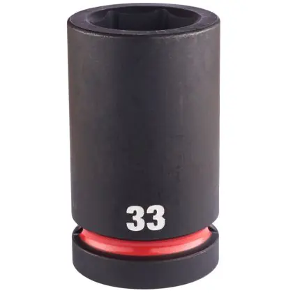 Hlavice průmyslová MILWAUKEE SHOCKWAVE 1" 33 mm prodloužená Autentický