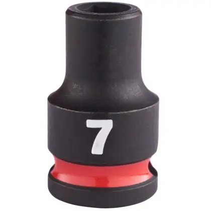 Hlavice průmyslová MILWAUKEE SHOCKWAVE 3/8" 7 mm Tovární Cena