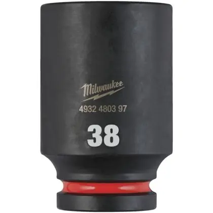 Hlavice průmyslová MILWAUKEE SHOCKWAVE 3/4" 38 mm prodloužená Pouze Dnes
