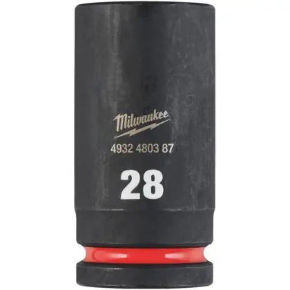 Hlavice průmyslová MILWAUKEE SHOCKWAVE 3/4" 28 mm prodloužená Bezpečná Platba