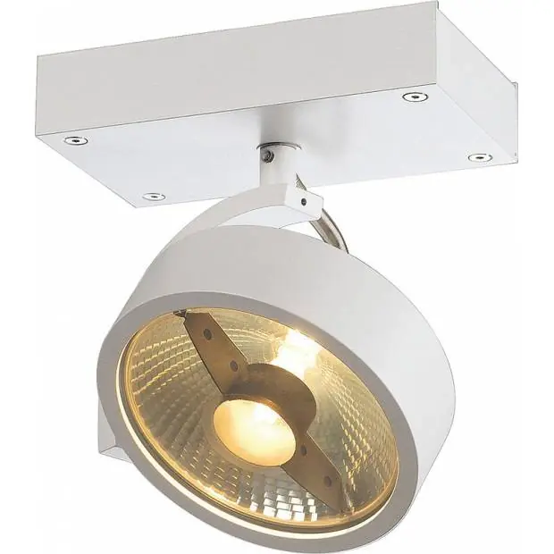 Akce SLV 147301 KALU 1 QPAR GU10 bílé svítidlo stropní přisazené