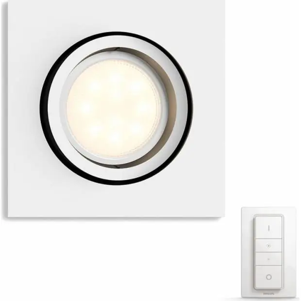 Philips HUE 50421/31/P7 MILLISKIN zápustné svítidlo bílé 1xGU10 SWITCH Kup Teď