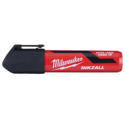 Značkovač s plochým hrotem MILWAUKEE INKZALL XL černý Sleva