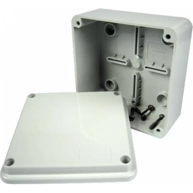 Elektroinstalační krabice hranatá na povrch 100x100x50mm GW44204 Speciální Cena