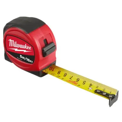 Nízká Cena Metr MILWAUKEE SLIMLINE S5-16/25 5 m 16 ft