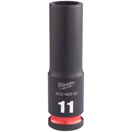 Hlavice průmyslová MILWAUKEE SHOCKWAVE 3/8" 11 mm prodloužená Vrácení Zdarma