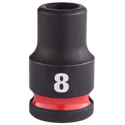 Hlavice průmyslová MILWAUKEE SHOCKWAVE 3/8" 8 mm Speciální Cena