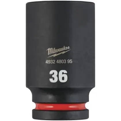 Hlavice průmyslová MILWAUKEE SHOCKWAVE 3/4" 36 mm prodloužená Nejlepší Cena