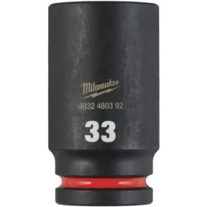 Hlavice průmyslová MILWAUKEE SHOCKWAVE 3/4" 33 mm prodloužená Top Prodej