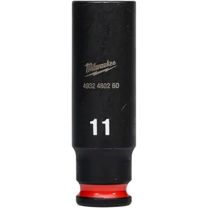 Aktuální Hlavice průmyslová MILWAUKEE SHOCKWAVE 1/4" 11 mm prodloužená