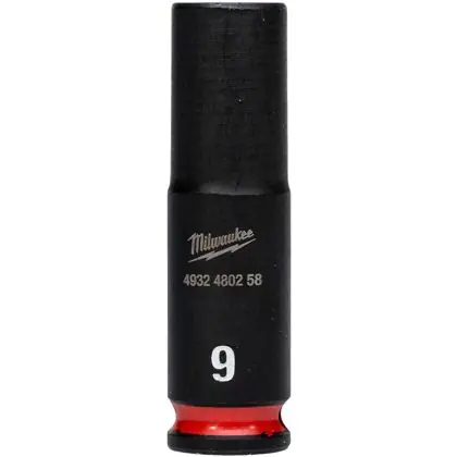 Nejprodávanější Hlavice průmyslová MILWAUKEE SHOCKWAVE 1/4" 9 mm prodloužená