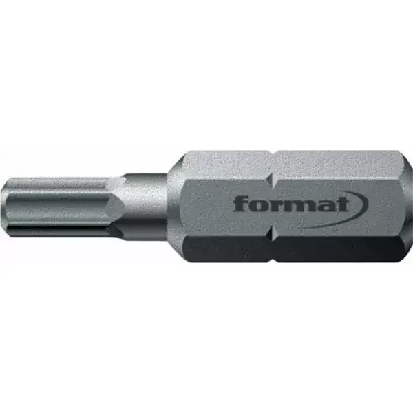 Bit šroubovací tvrdý typ 1/4" DIN3126C6,3 vnitřní 6-hran, 2x25mm FORMAT Výprodej