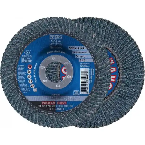 Kotouč lamelový Z 40SGP CURVE L 125mm K40 PFERD Originální