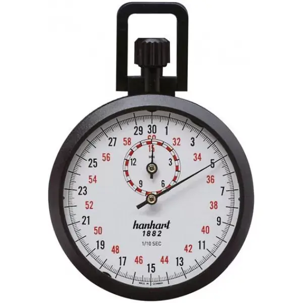 Finální Výprodej Přesné mechanické stopky 1/10 sek. 15min. HANHART