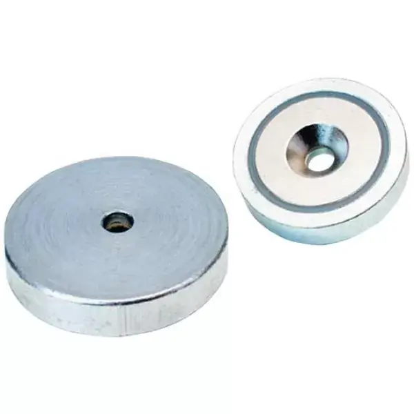 Magnetický plochý chapač NdFeB s otvorem 25x7mm FORMAT Nejlepší Volba