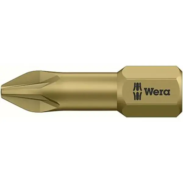 Doprava Zdarma Bit extra tvrdý 1/4" DIN3126C6,3 PZ2x25mm Wera 05056915001