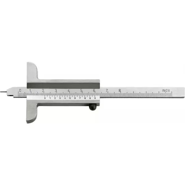 Hloubkoměr měřicí kolík 200mm 1/50 FORTIS Speciální Cena