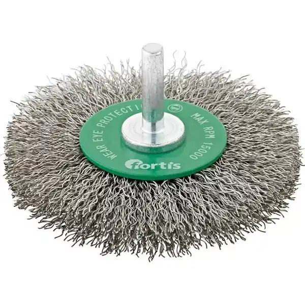 Kulatý kartáč nerez 50mm zvlněný FORTIS Cenová Bomba
