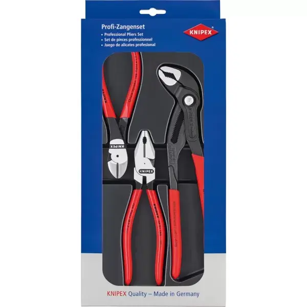 Kleště silové, sada v kartonu 00 20 10 Knipex Must-Have