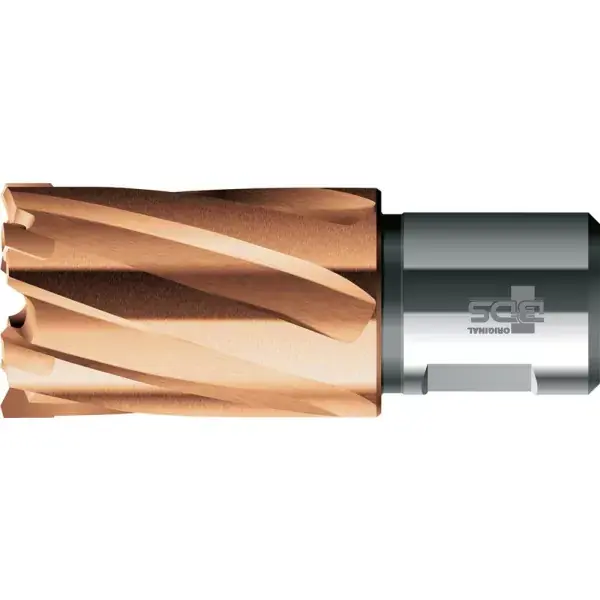 Jádrový vrták, krátký HKK-PLUS tvrdokov stopka Weldon 50/30mm BDS Oblíbený